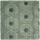 preview thumbnail 40 of 41, SAFAVIEH Handmade Soho Sagita Dandelion Pattern New Zealand Wool Rug 6' Square - Grey/Ivory - Square