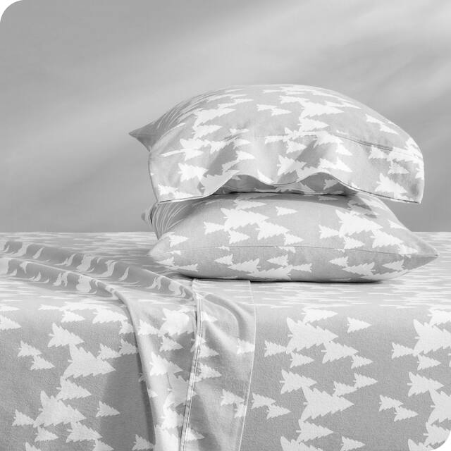 Bare Home Velvety Soft Cotton Flannel Deep Pocket Sheet Set - King - Shenandoah