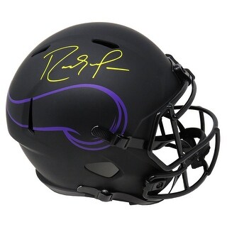 Shop Randy Moss Minnesota Vikings Riddell Speed Full Size Replica Helmet - Black - 5&#39; x 8 ...