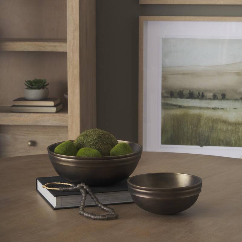 Tomiko Round Bowl (Set of 2) - 11.0L x 11.0W x 4.0H