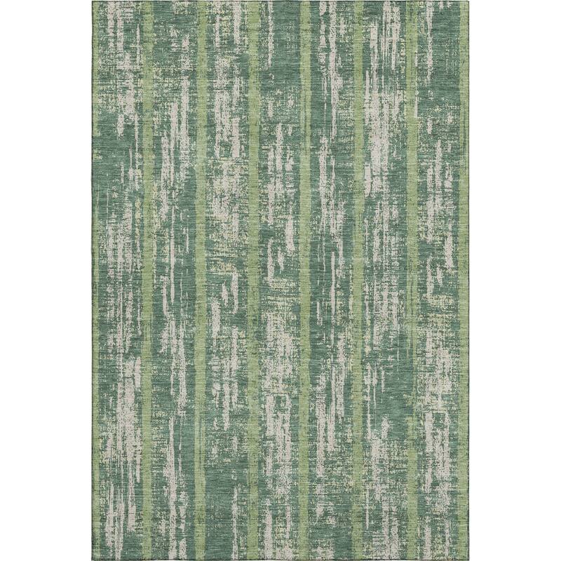 Premium Washable Super Soft Stripe Abrash Mayfield Rug