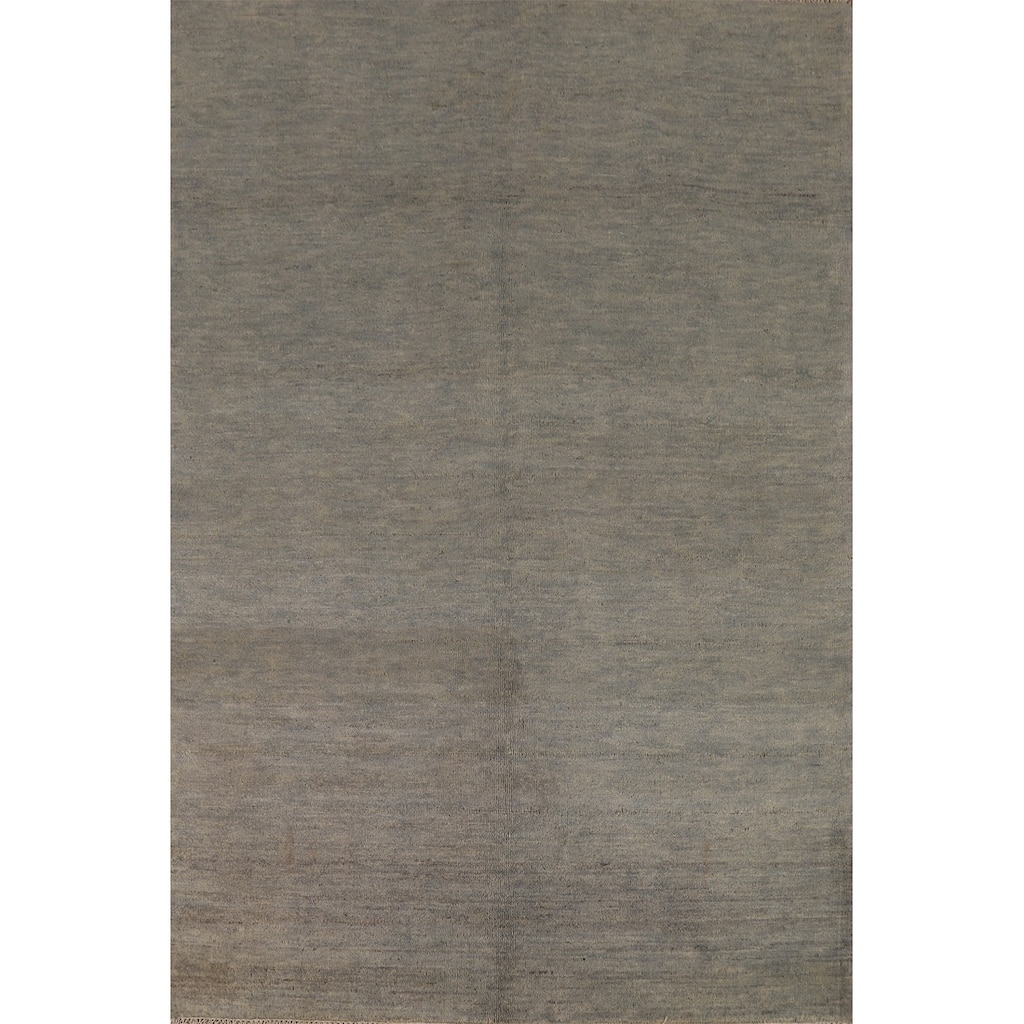 Hand Knotted Oriental 100% Wool Carpet Modern Modern Multi-Colored Gabbeh Area Rug - 6' 0'' X 3' 11''
