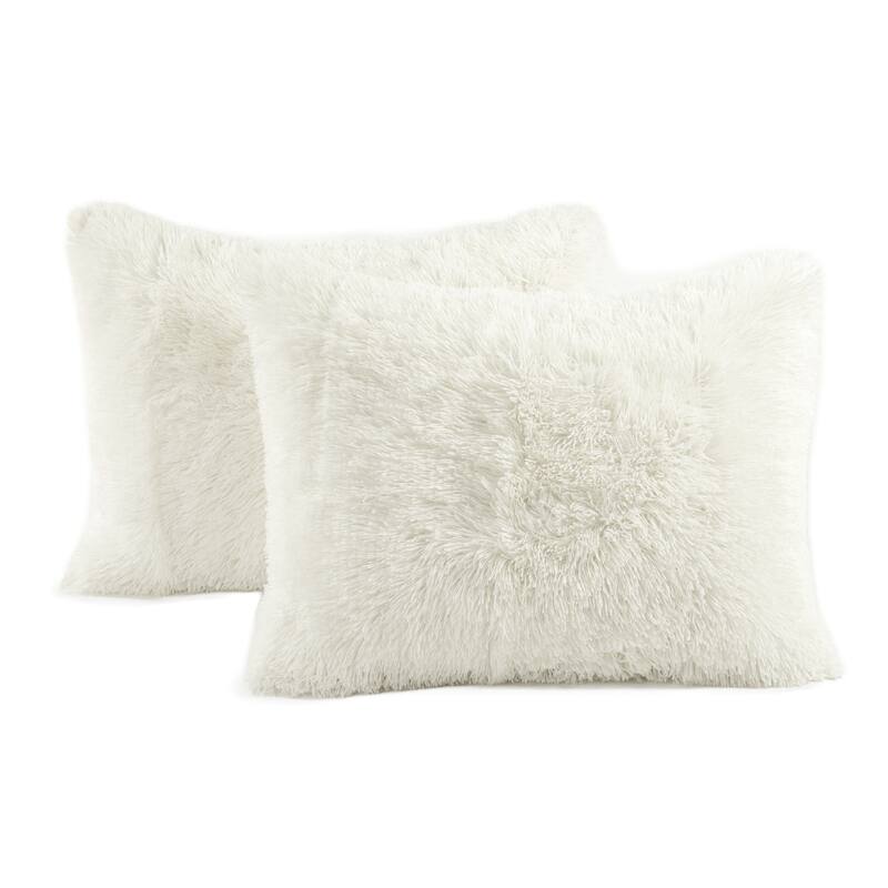 Lush Decor Emma Faux Fur Comforter Set