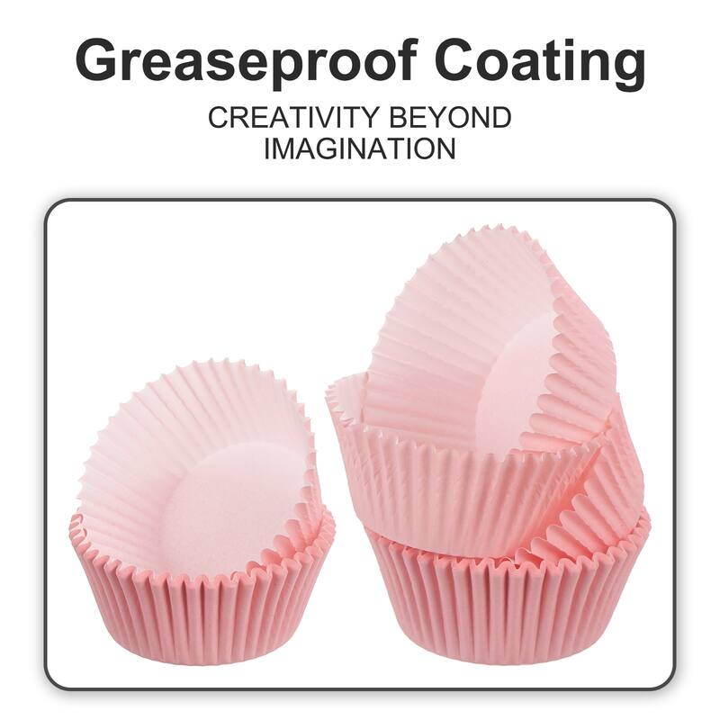 100 Pcs Cupcake Liners Paper Cup for Baking Cupcake Wrapper