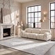 preview thumbnail 4 of 56, SAFAVIEH Handmade Abstract Birdie Modern Wool Rug 11' x 15' - Grey/Ivory