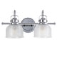 preview thumbnail 43 of 113, Shirley Metal/Glass LED Vanity Light, by JONATHAN Y