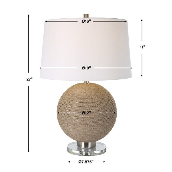 Round rattan table lamp new arrivals