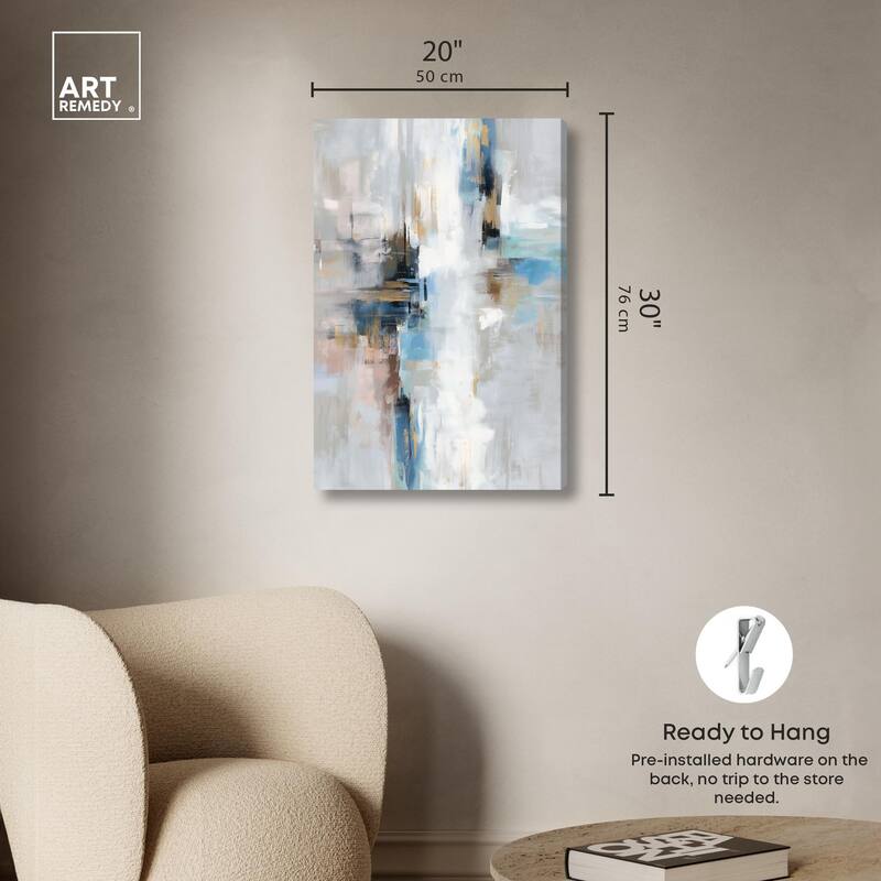 Ocean Spray I Canvas by Art Remedy, Gallery Wrapped