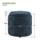 preview thumbnail 64 of 68, Erindale Round Storage Ottoman