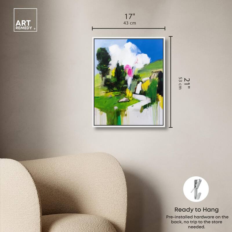 Swiss Fields Canvas by Art Remedy
