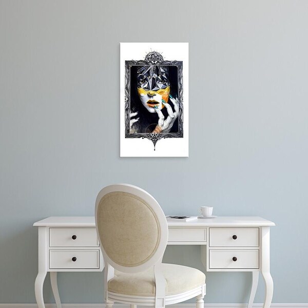 Easy Art Prints Minjae Lee's 'Gold II' Premium Canvas Art