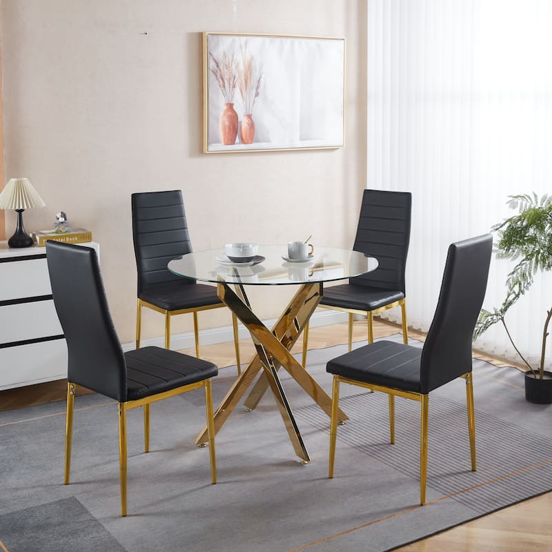 Upholstery Dining Chairs Set of 4