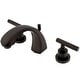 preview thumbnail 5 of 8, Manhattan 8-inch Widespread Solid Brass Bathroom Faucet