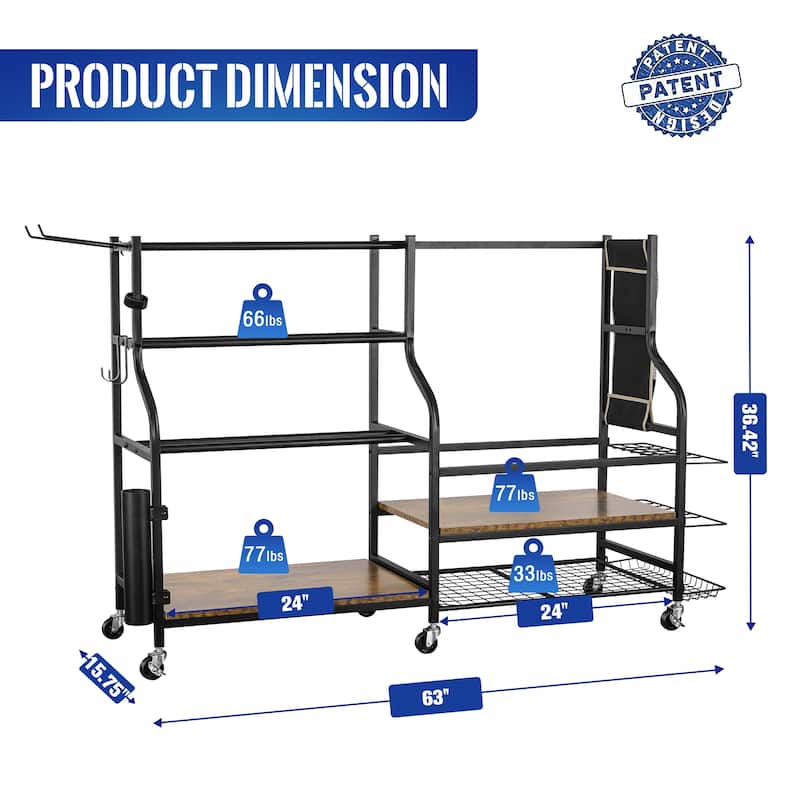 Sports Rack Dumbbell Rack Ball Organization and Storage