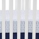 preview thumbnail 6 of 7, Lambs & Ivy Indigo Elephant Blue/White Safari 4-Piece Baby Crib Bedding Set