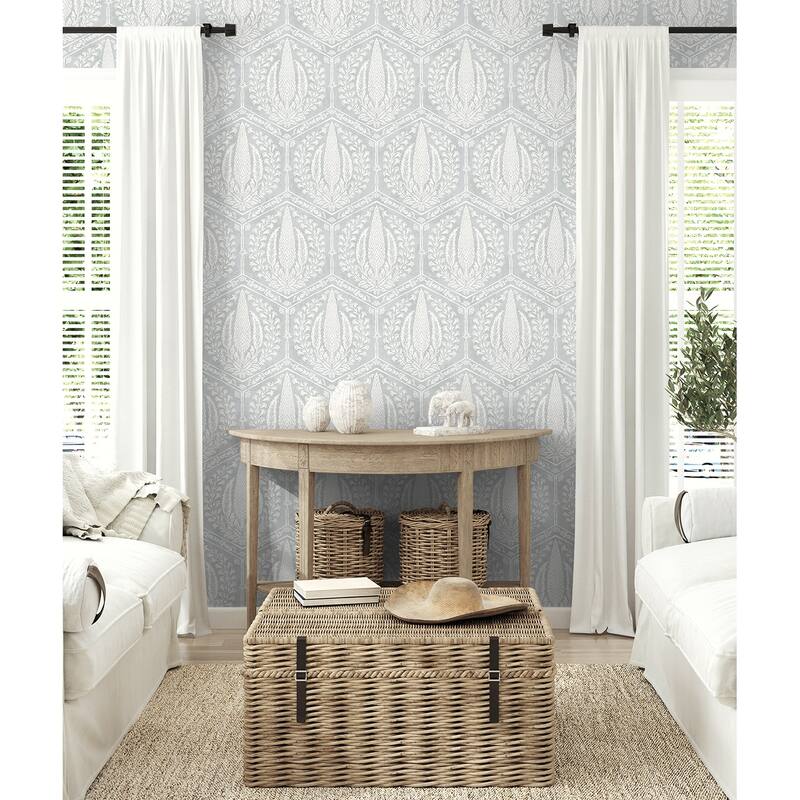 Seabrook Designs Cyrus Harvest Unpasted Wallpaper