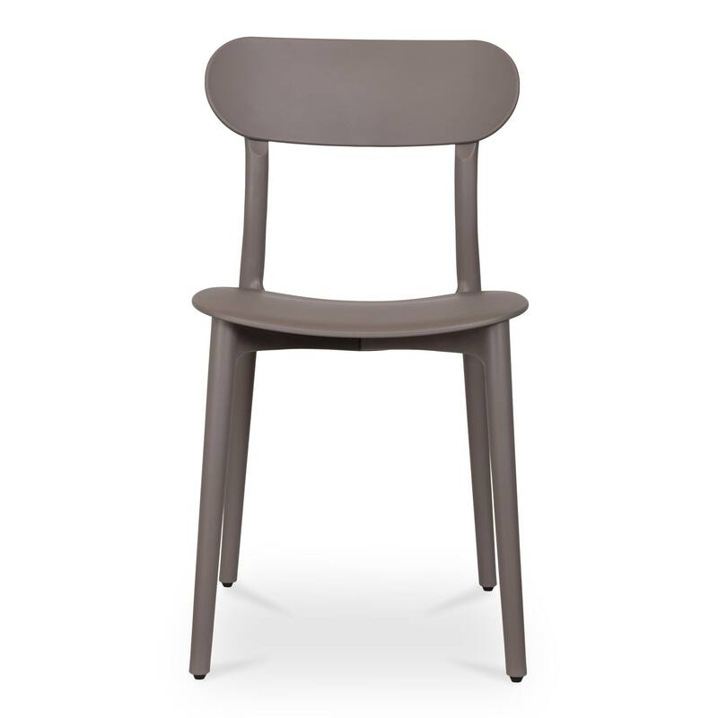 NADAAL STUDIOS Vance, Patio Dining Chairs, Black, Set of Two - 16.75 X 20.5 X 31