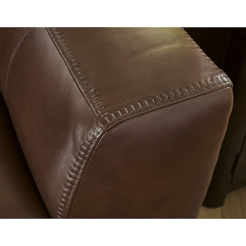 Signature Design by Ashley Creazzo Brown Sofa - 95" W x 44" D x 40" H