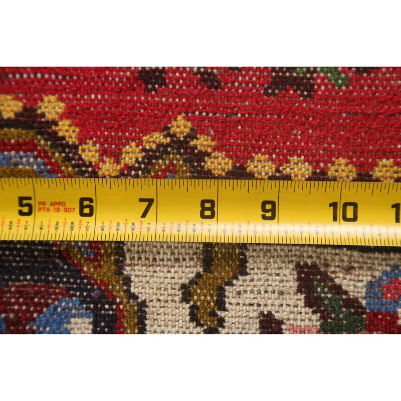 Hand Knotted Oriental 100% Wool Carpet Traditional Floral Pink Bakhtiari Area Rug - 5' 0'' X 3' 8''