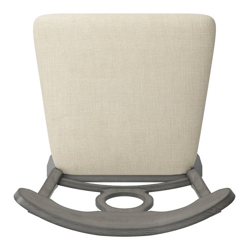 Eleanor Napoleon Back Wood Swivel Chair by iNSPIRE Q Classic