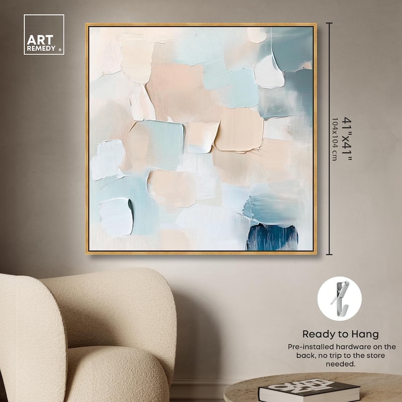 Celadon Haze I Canvas by Art Remedy