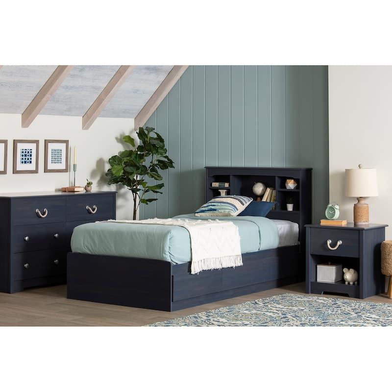 South Shore Aviron 3-drawer Twin-size Bed