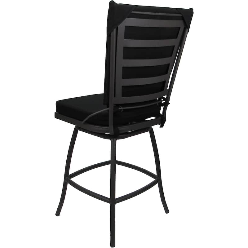 Outdoor Bar Stool Counter 26" 30" Extra Tall 34" - Jamey without Arms