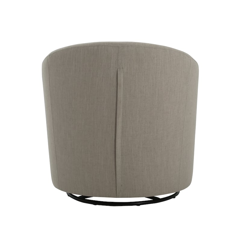 Gustavo Upholstered Swivel Glider Chair by Christopher Knight Home