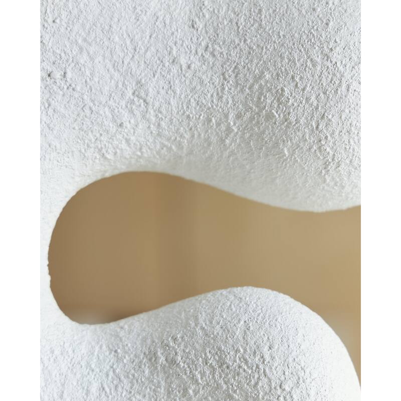 Signature Design by Ashley Lavarsen White/Brown Sculpture - 14.5" W x 6.5" D x 25.13" H