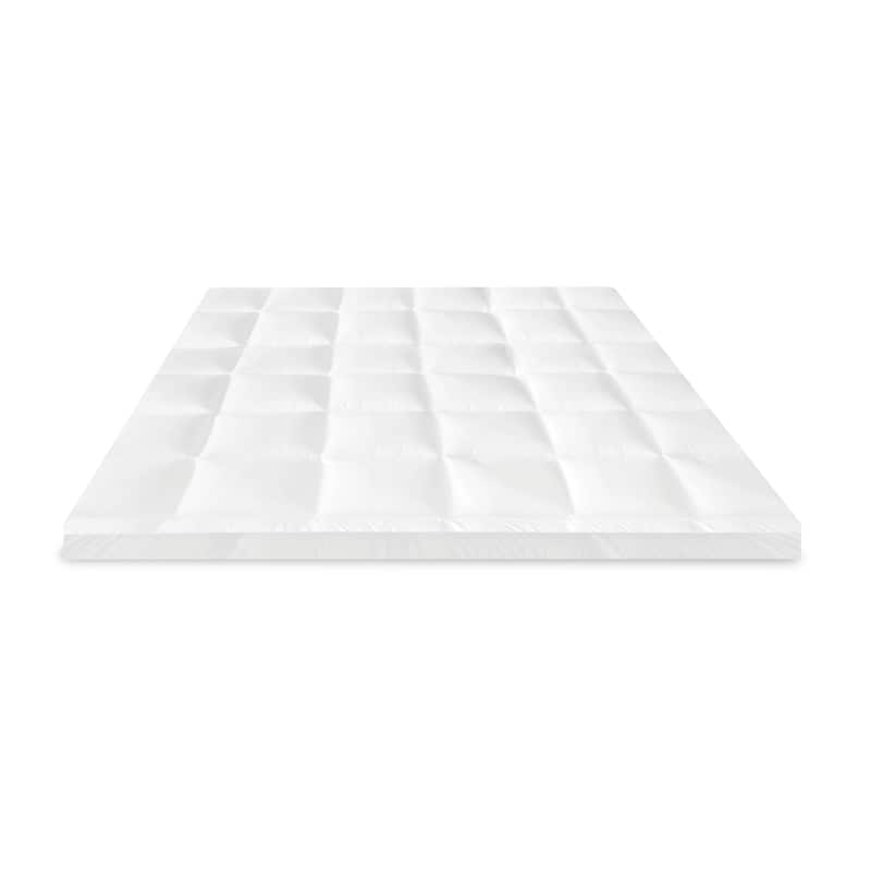 Bodipedic Hybrid 4-Inch Memory Foam and Fiber Mattress Topper