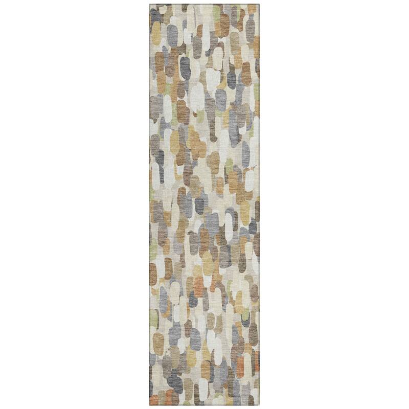 Machine Washable Indoor/ Outdoor Contemporary Drew Chantille Rug