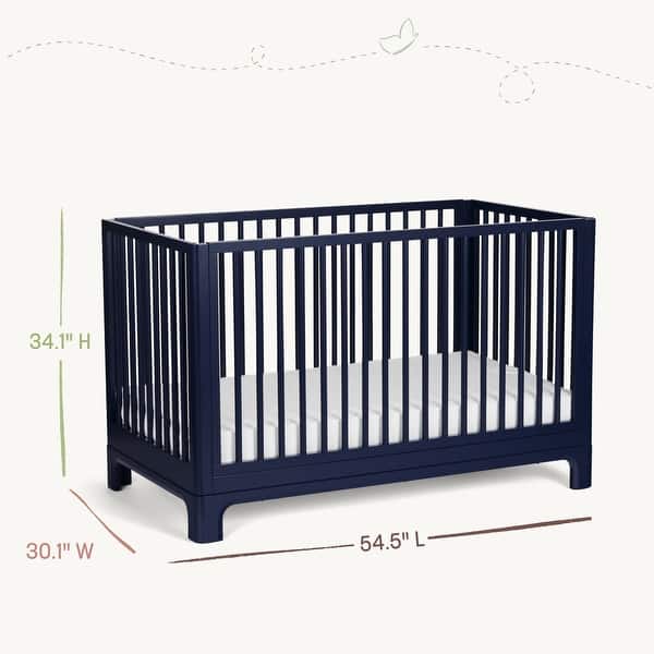 Little Seeds Posey 4-in-1 Convertible Crib