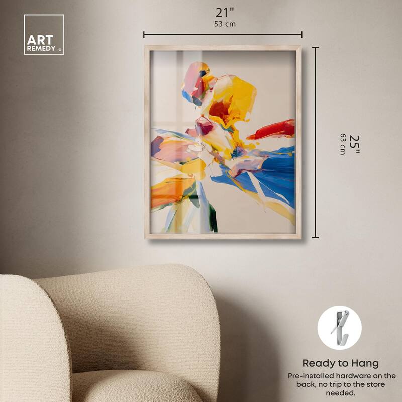 Flippant Bloom I Shadowbox by Art Remedy