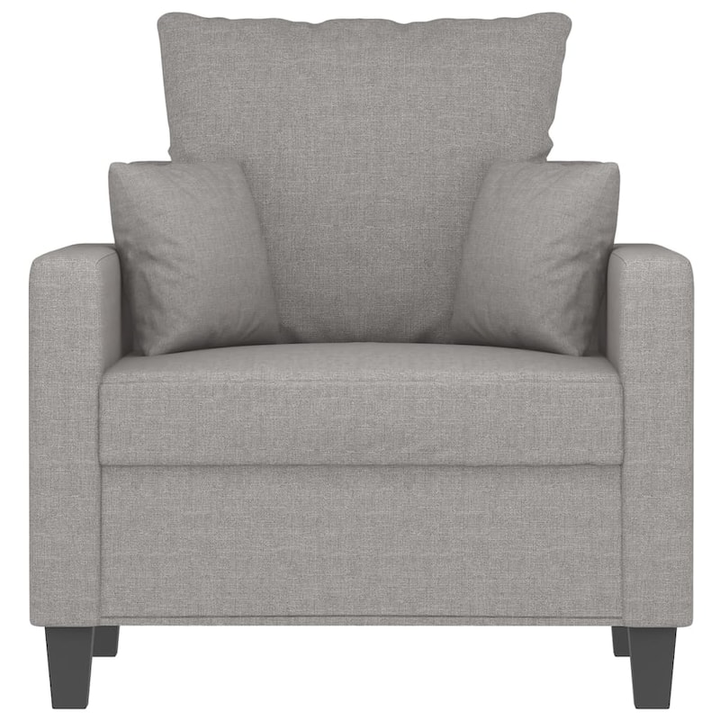 vidaXL Sofa Chair Living Room Accent Upholstered Chair with Armrest Fabric