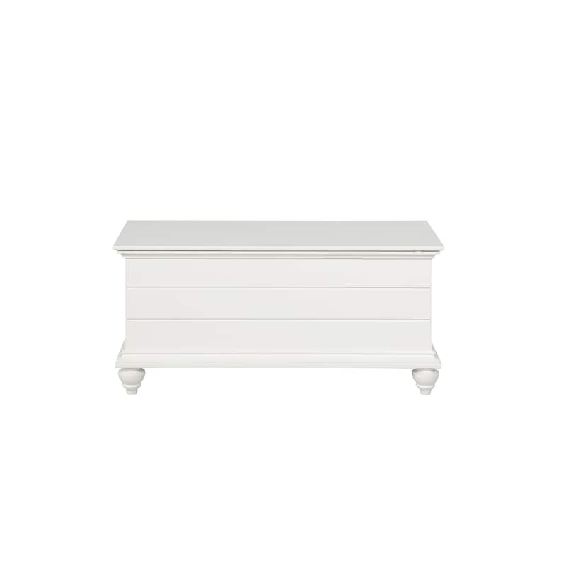 Rectangular Storage Chest - 40.5" - White