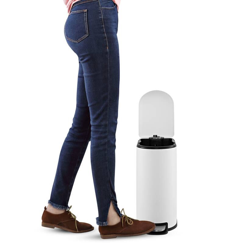 happimess Roland Mini Step-Open Trash Can