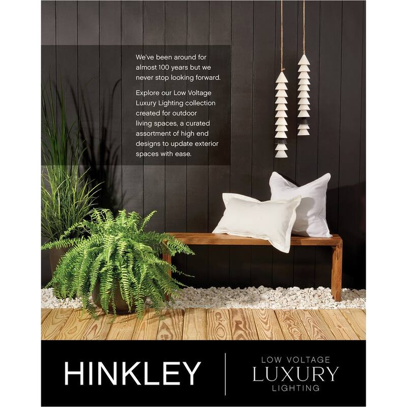 Hinkley Lighting Reid 12v 14w 4 Light 18" Wide Open Air LED Outdoor