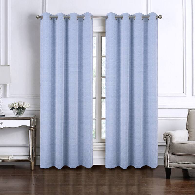 Lava Textured Woven Jacquard Window Curtain