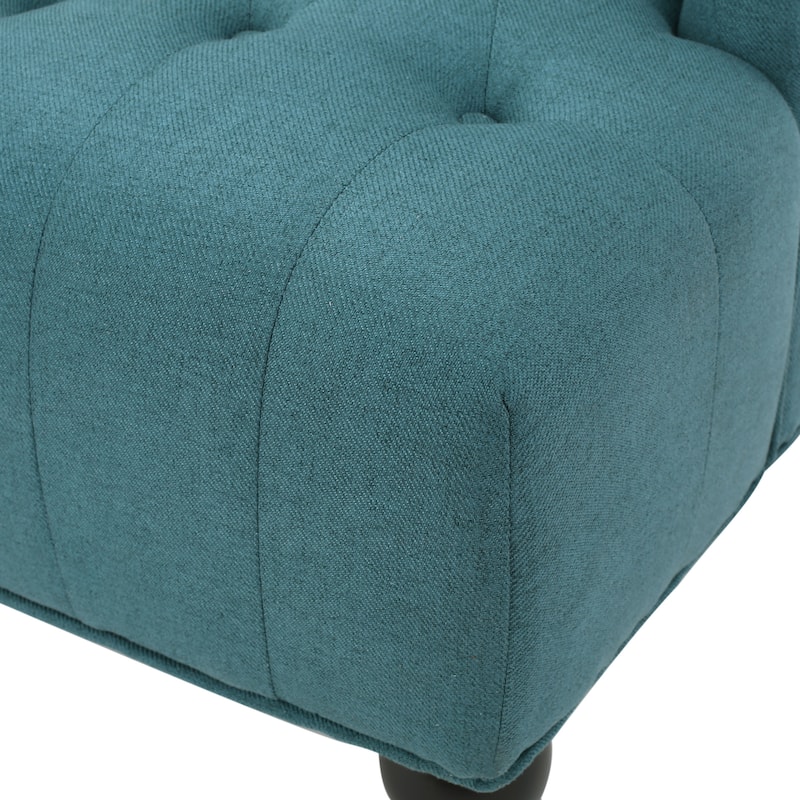 27.5" Button Tufted Club Chair