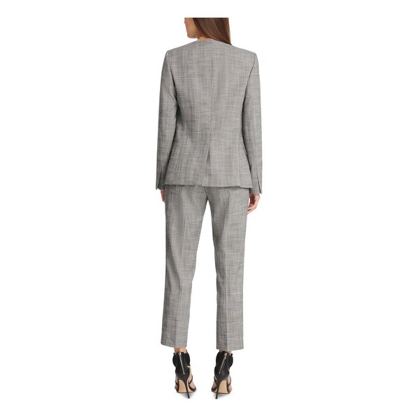 dkny plaid blazer