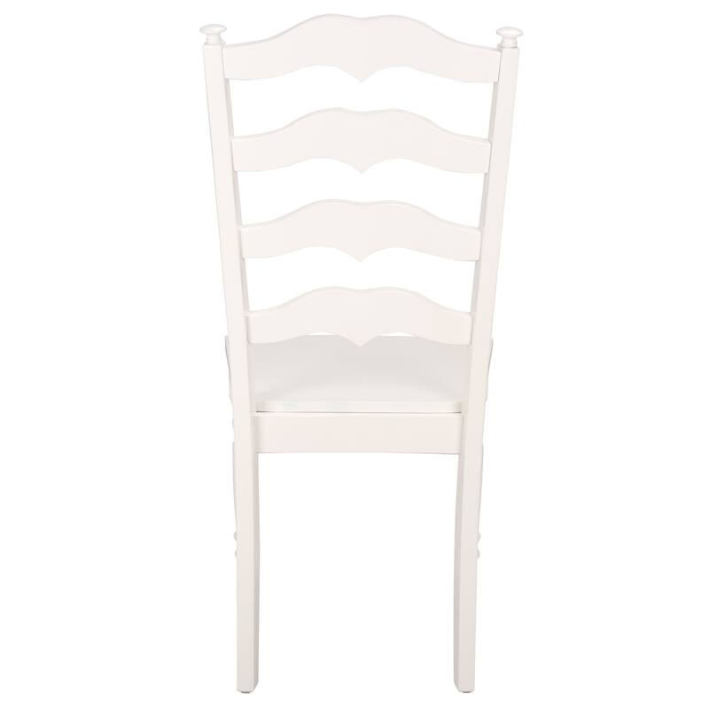 SAFAVIEH HOME Rasia Ladder Back Side Chair - 19"W x 22"D x 41"H