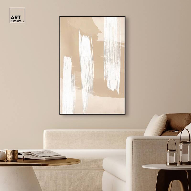 Gestural Grains I Canvas by Art Remedy