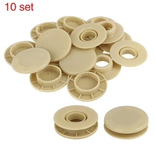 100 Pcs Black Plastic Splash Defender Push-Type Mat Clips for Mercedes Benz