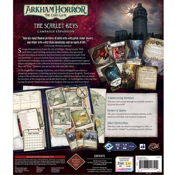 Arkham Horror LCG: The Scarlet Keys Campaign Expansion - Bed Bath & Beyond  - 40896468