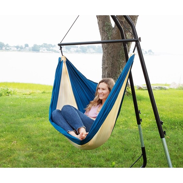 Ceara Patio Hammock Swing Chair With Carrying Pouch Portable