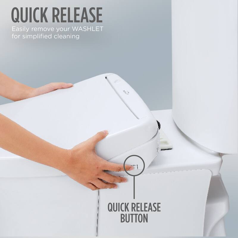 TOTO SW3446 Washlet S5 Electronic Bidet Toilet Seat With Instantaneous