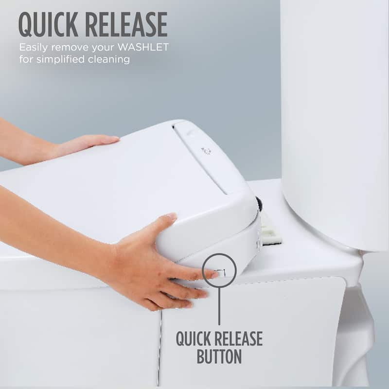 TOTO SW3946 KS6 Washlet Elongated Bidet Toilet Seat with EWATER+ Wand