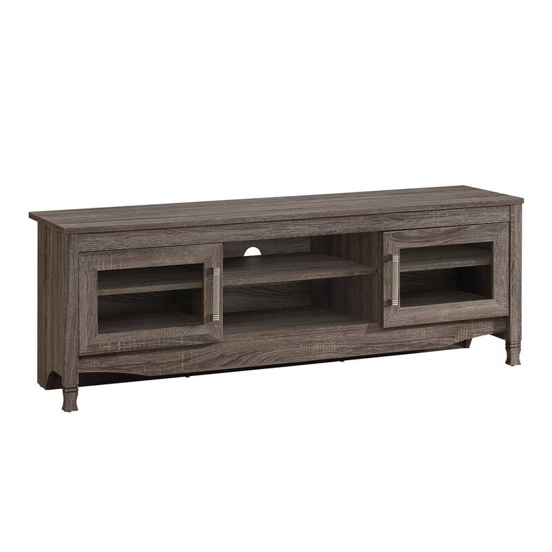 Techni Mobili Grey Driftwood TV Stand,for living room