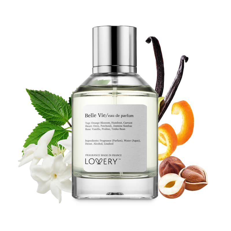 Lovery Belle Vie Eau de Parfum, Made in France 3.4 oz - 3.4 oz