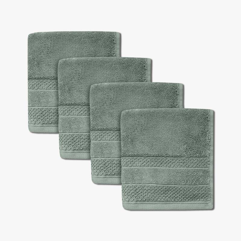 True Luxury Towels - Iceberg Green - Washcloth